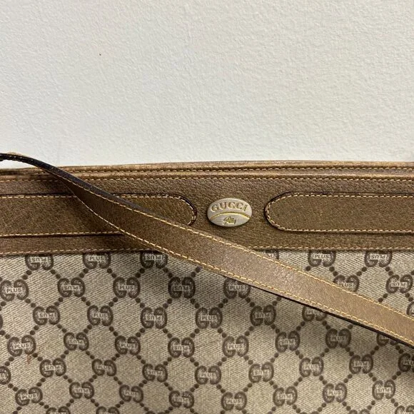 GG Plus Coated Canvas Vintage Shoulder Bag Women